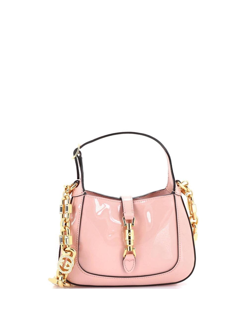 Gucci Jackie Chain Hobo Patent Mini #249399G20B